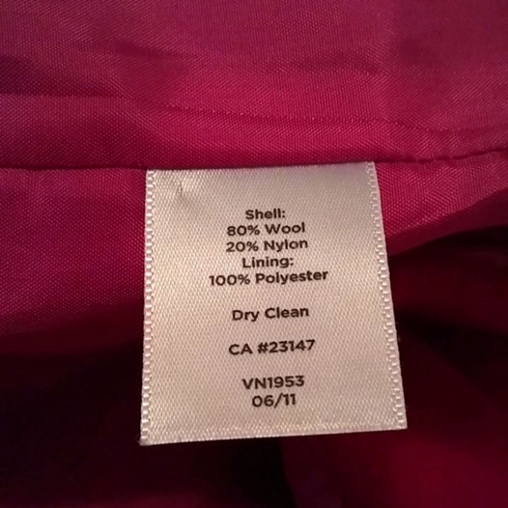 Talbots Wool Jacket, Sz 6- 8, M - image 6